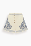 Alemais Villa Romantica Corset Short in Cream