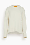 Guest In Residence Sweaters Cozy Crew in Cream Cozy Crew in Cream