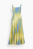 Simkhai Lara Midi Dress in Golden Hour Twilight