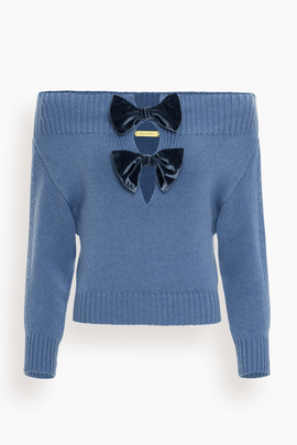 Collin Sweater in Ocean Blue
