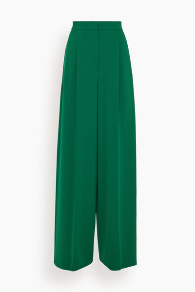 Laccato Long Trouser in Emerald