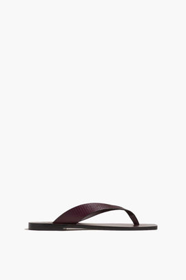 Kinto Sandal in Mulberry Lizard