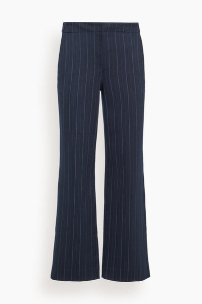 Irina Ponte Tailored Pant in Navy Multi