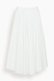 Dorothee Schumacher Skirts Poplin Power Skirt in Pure White Dorothee Schumacher Poplin Power Skirt in Pure White