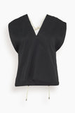 Plan C Tops Tank Top in Black Tank Top in Black