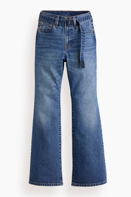 Levis Flare Pants in Blue