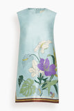 Alemais Alfie Mini Dress in Ice Blue