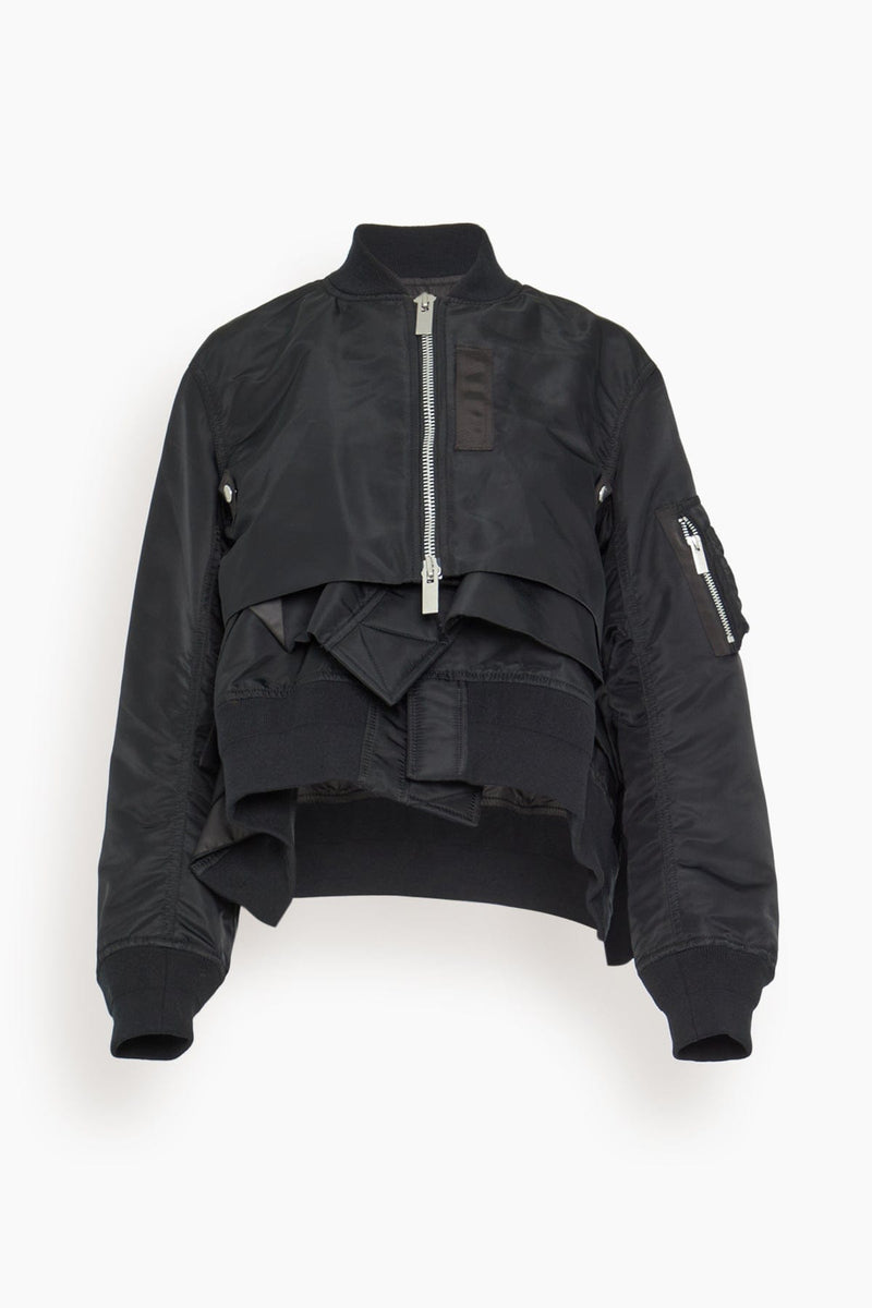 sacai Nylon Twill Blouson MA-1 22-02785M - ジャケット/アウター