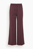 Vanessa Bruno Cliff Pant in Bordeaux