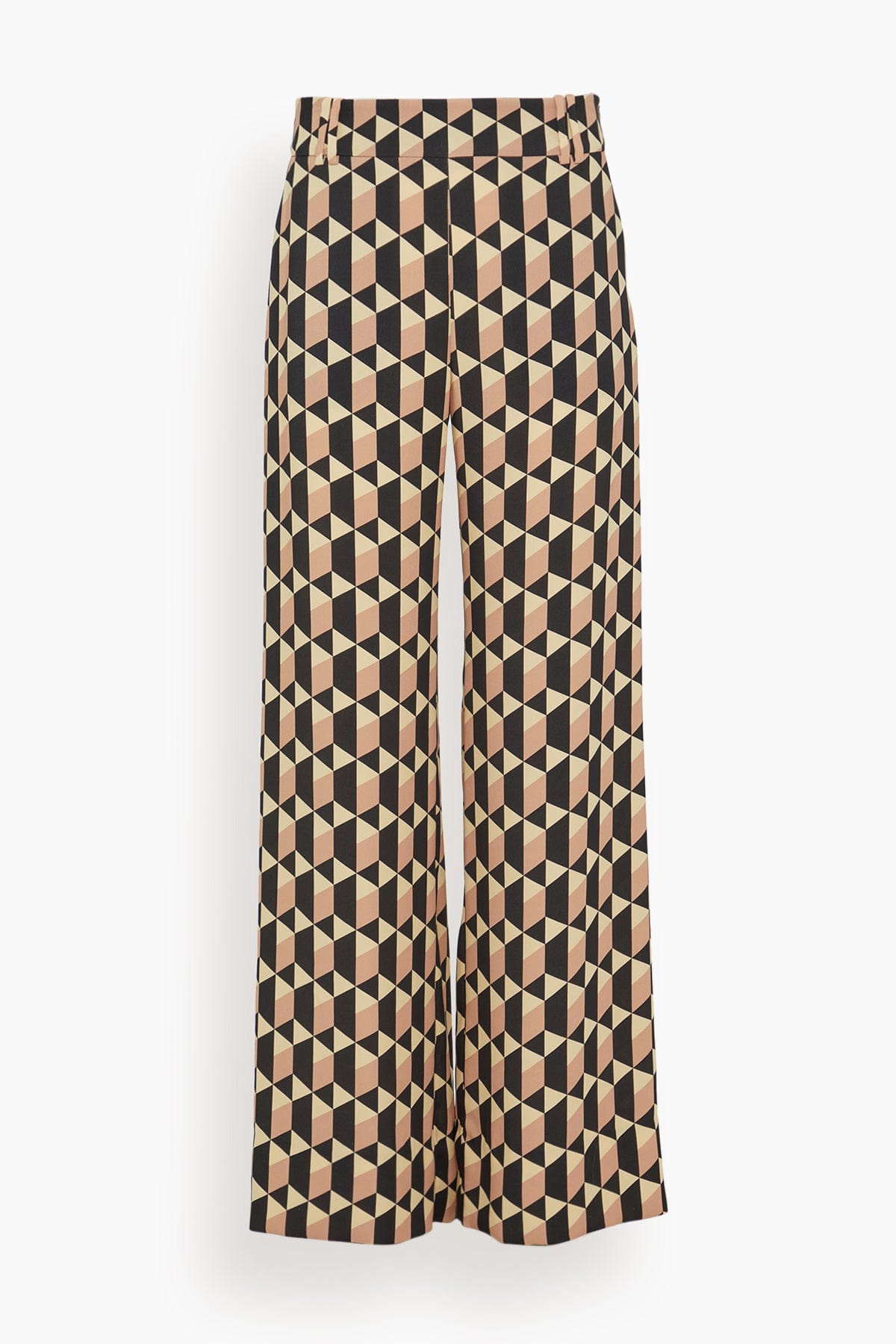 Amir Taghi Maryam Pant in Beige/Black