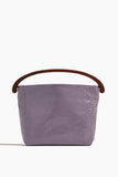 Dries Van Noten Top Handle Bags Crisp Top Handle Bag in Lilac