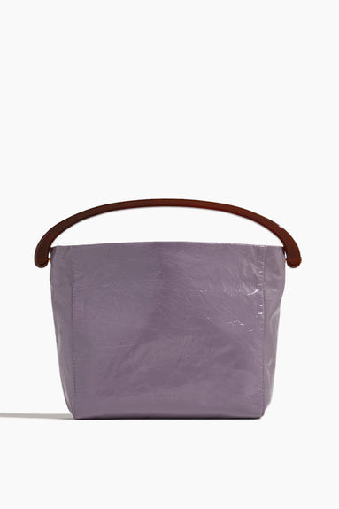 Dries Van Noten Top Handle Bags Crisp Top Handle Bag in Lilac