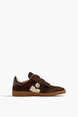 Beth Sneaker in Chocolate/Milky White