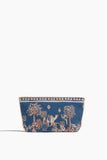 Alemais Acacia Mini Pouch in Blue