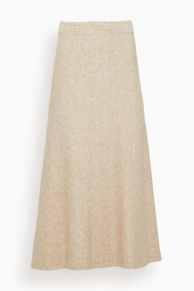 Flared Skirt in Beige