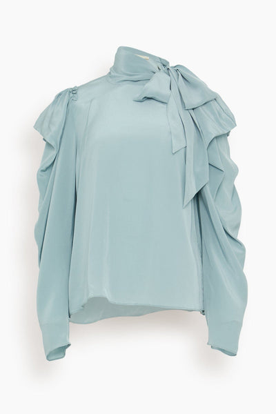 Brea Blouse in Agave
