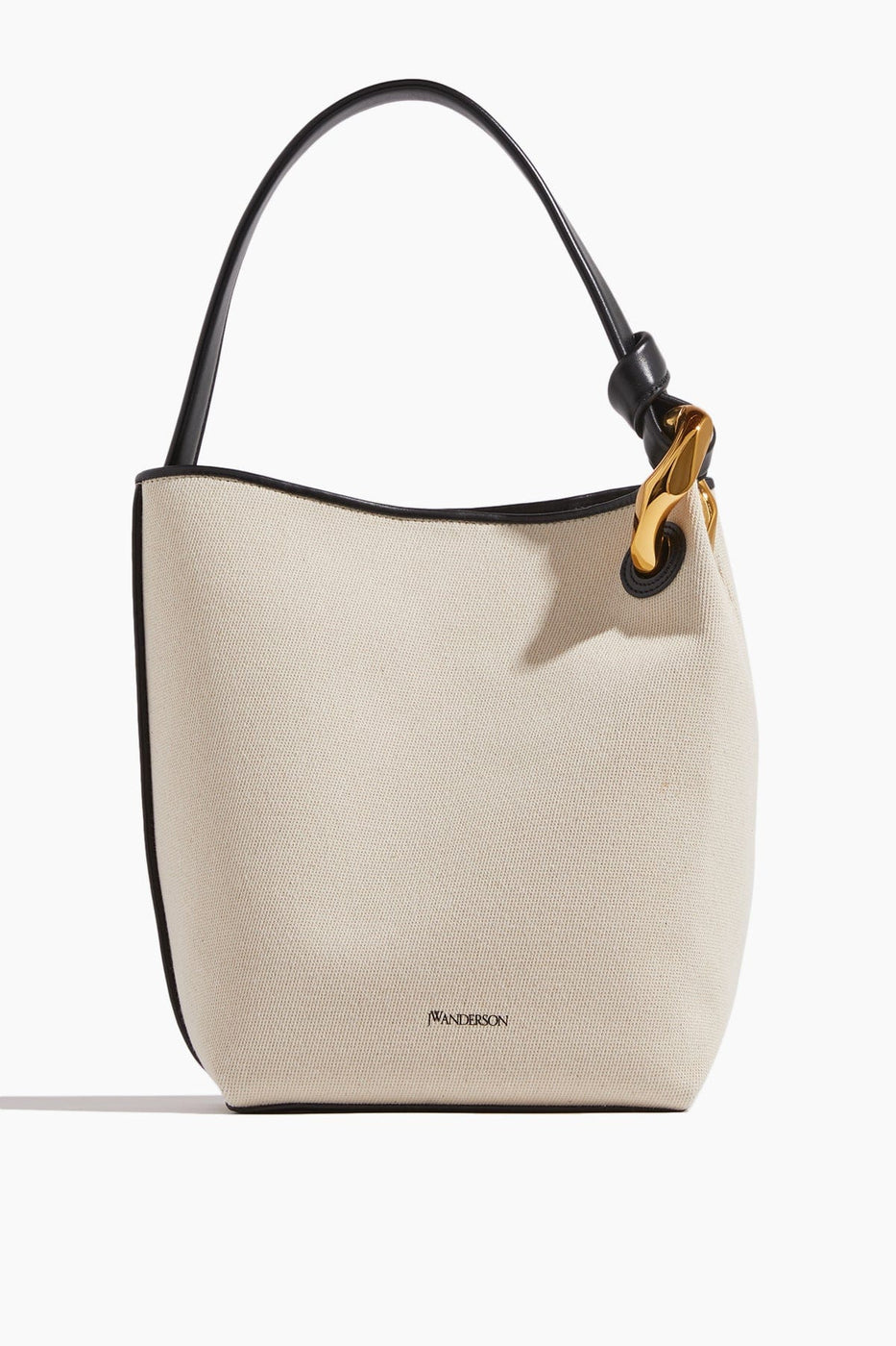 JW Anderson Shoulder Bags Corner Bucket Bag in Natural JW Anderson Corner Bucket Bag in Natural