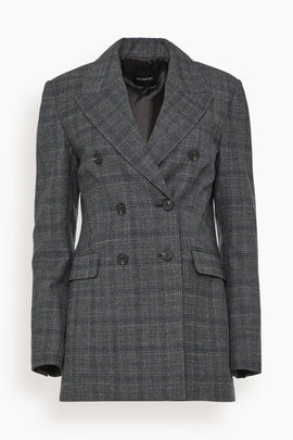 Blanche Blazer in Black Check
