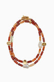 Lizzie Fortunato Circo Necklace in Stone Fruit