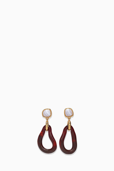 Galina Earrings in Sangria Multi