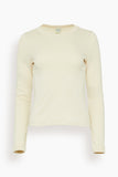 Flore Flore Max Tee in Off White