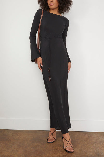 Faithfull The Brand Cocktail Dresses Bellini Maxi Dress in Black Faithfull the Brand Bellini Maxi Dress in Black