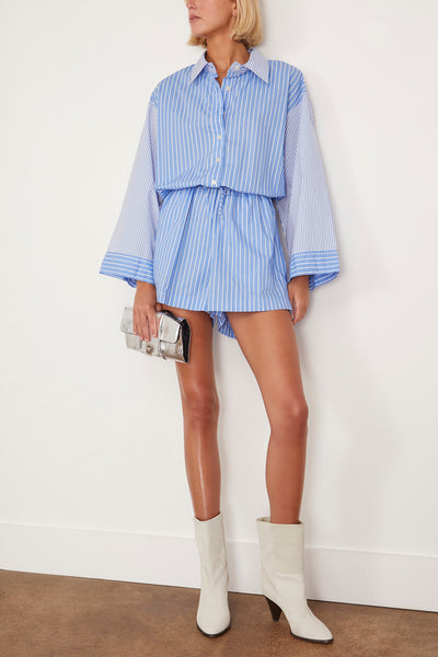 Faithfull The Brand Jumpsuits Capaci Playsuit in Baratti Stripe Faithfull the Brand Capaci Playsuit in Baratti Stripe