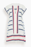 Lemlem Elina Caftan in Kibebi Marine
