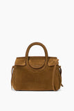 Staud Maude Mini Carryall in Cigar