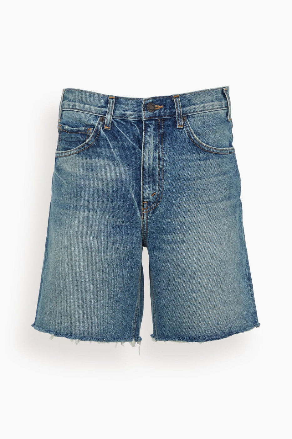 Nili Lotan Shorts Russel Denim Short in Classic Wash