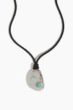 Lizzie Fortunato Necklaces Luna Pendant Necklace in Silver Multi Lizzie Fortunato una Pendant Necklace in Silver Multi