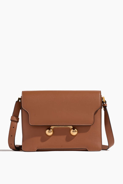 Medium Trunkaroo Shoulder Bag in Cinnamon