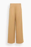 Forte Forte Wool Cloth High Waist Pants in Camel