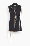 Dries Van Noten Bimbila Jacket in Navy