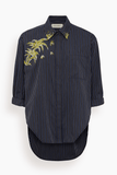 Hellessy Kyle Shirt in Navy Multi