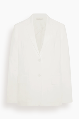 Relaxed Blazer in Off White