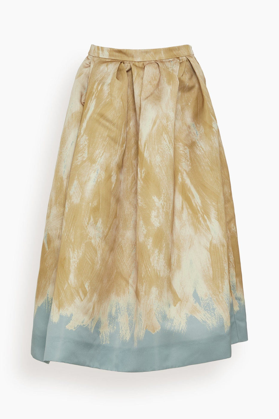 Dries Van Noten Skirts Soni Bis Skirt in Beige Dries Van Noten Soni Bis Skirt in Beige