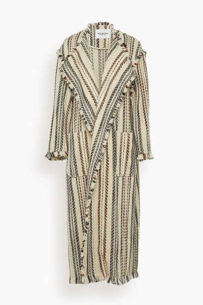 Inita Coat in Ecru