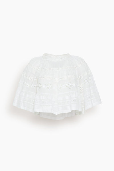 Dilama Top in White