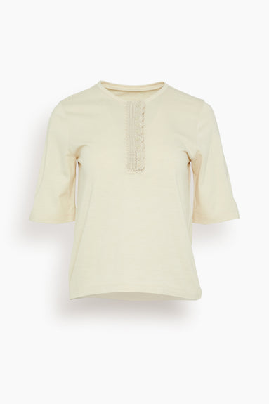 Fortela Tops Cherry T-Shirt in Stone Fortela Cherry T-Shirt in Stone