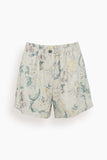 Forte Forte Peonia My Love Hopsack Bermuda Shorts in Glicine