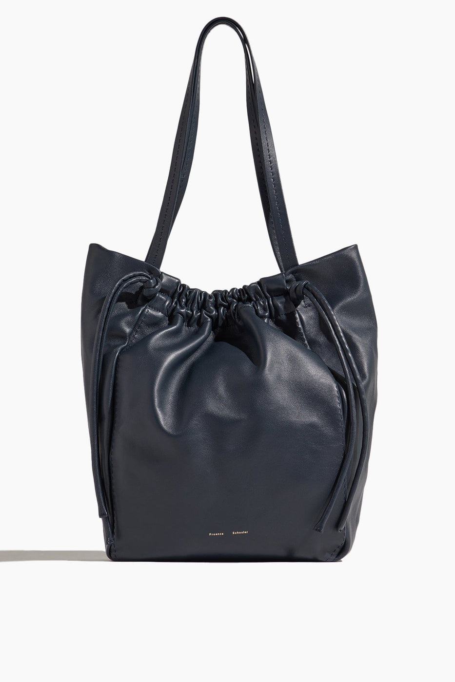 Proenza Schouler Handbags Tote Bags Drawstring Tote in Dark Navy