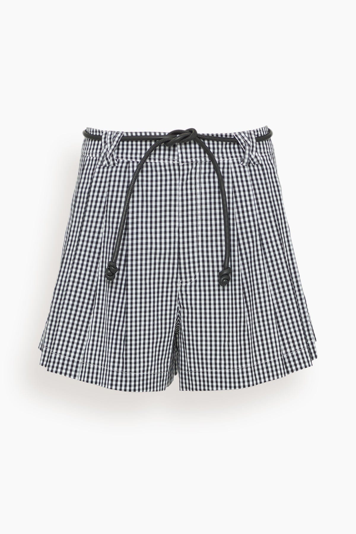 Sea Neci Gingham Shorts with Belt in Multi