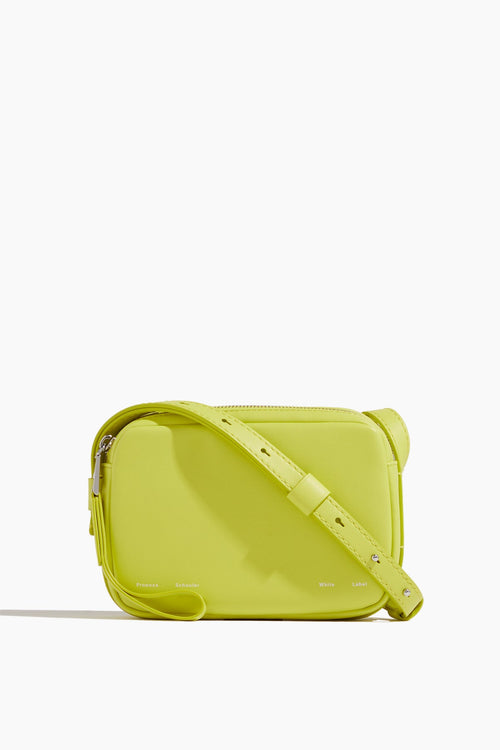 Proenza Schouler White Label Cross Body Bags Watts Leather Camera Bag in Lime