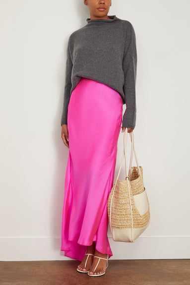 Forte Forte Skirts Contemporary Habotai Couture Skirt in Magenta Forte Forte Contemporary Habotai Couture Skirt in Magenta