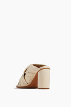 Forte Forte Strappy Heels Nappa Leather Heeled Sandals in Ivory Forte Forte Nappa Leather Heeled Sandals in Ivory