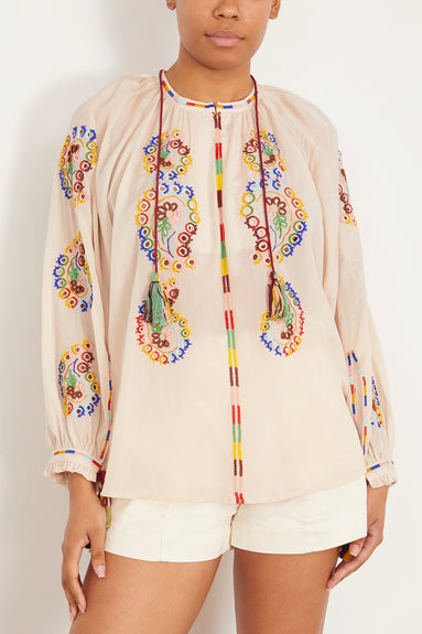 Fortela Tops Ghodsi Blouse in Rose Fortela Ghodsi Blouse in Rose