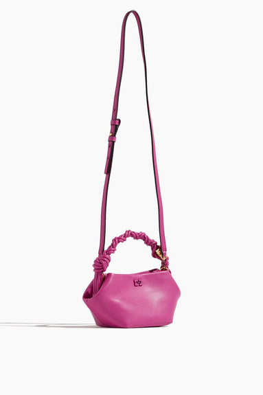 Ganni Top Handle Bags Bou Bag Mini in Shocking Pink Ganni Bou Bag Mini in Shocking Pink