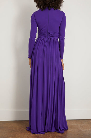 Giambattista Valli Cocktail Dresses Viscose Jersey Maxi Dress in Violet Giambattista Valli Viscose Jersey Maxi Dress in Violet