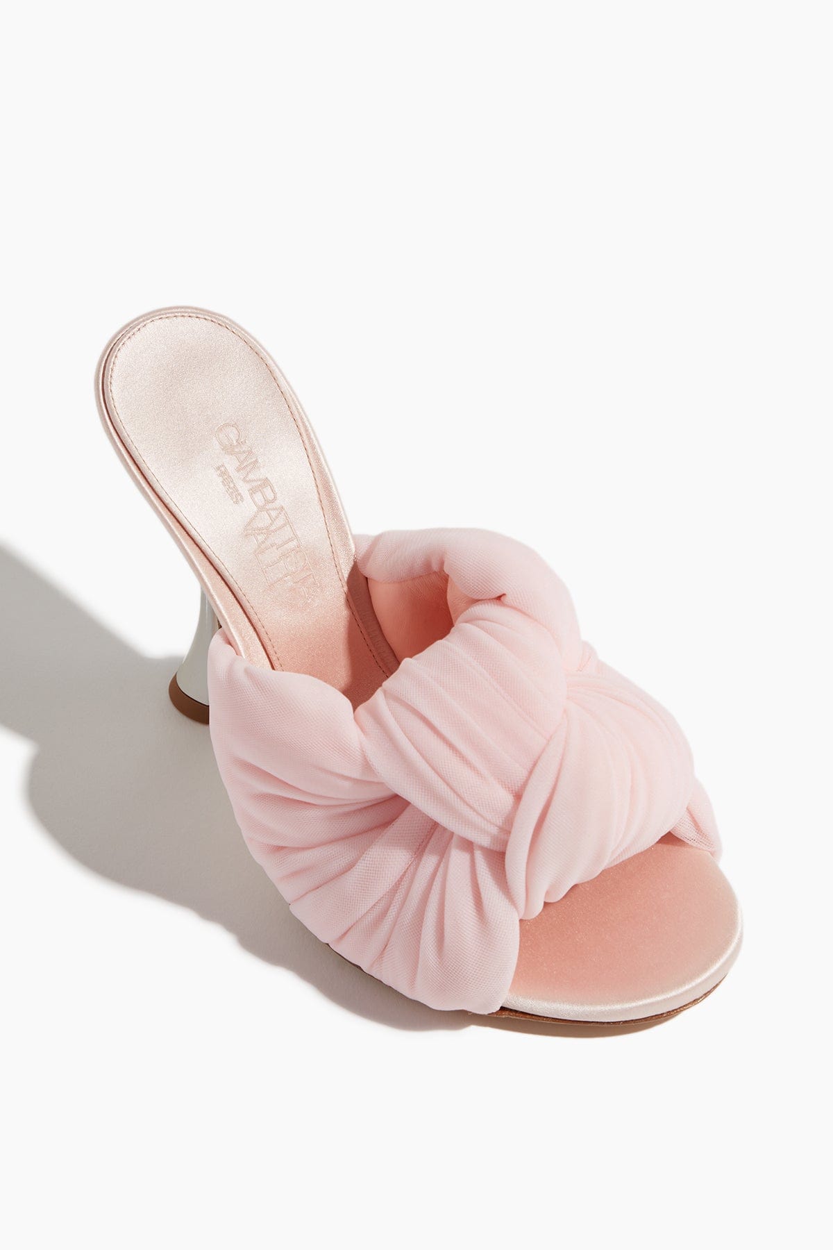 Giambattista Valli Mules Maxi Bow Mule in Quartz Rose Giambattista Valli Maxi Bow Mule in Quartz Rose